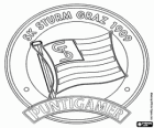 Logo van SK Sturm Graz, de Oostenrijkse voetbalclub