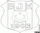 Logo van Besiktas JK Istanbul, Beşiktaş Jimnastik Kulübü, de Turkse voetbalclub