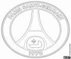 Logo van PSG FC of Paris Saint-Germain FC, de Franse voetbalclub