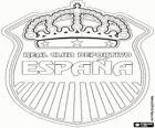 Logo van RCD España, bekend als de Real España, voetbal club uit San Pedro Sula, Honduras