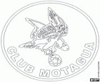 Badge van CD Motagua. Voetbal Club van Tegucigalpa, Honduras
