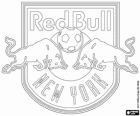 Logo van het voetbalteam van de Red Bull New York, MLS club