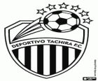 Logo van Deportivo Táchira FC, voetbalclub uit San Cristobal, Venezuela
