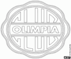 Embleem van Paraguayaanse voetbalclub Club Olimpia Asunción