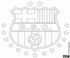 Embleem van Barcelona Sporting Club Guayaquil, Ecuador voetbalclub
