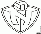 Logo van Club Deportivo El Nacional, voetbalteam in Quito, Ecuador