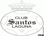 Logo van Club Santos Laguna, Mexicaanse voetbal team in Torreón