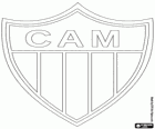 Logo van Clube Atletico Mineiro, Braziliaanse voetbalteam van de stad Belo Horizonte