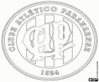 Logo van Clube Atletico Paranaense, Braziliaanse voetbalteam in de stad Curitiba