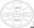 Badge van Grêmio Foot-Ball Porto Alegrense, bekend als Gremio Porto Alegre, de Braziliaanse voetbalelftal