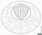 Logo van SE Palmeiras, voetbalclub uit Sao Paulo, Brazilië