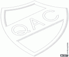 Embleem van Quilmes Atlético Club, Argentijnse sportclub en voetbalteam