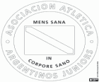 Insigne van AA Argentinos Juniors, de Argentijnse sportclub en voetbal team in Buenos Aires