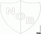 Logo van CA Newell's Old Boys, voetbalclub in de stad Rosario, Argentinië