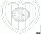 Logo van CA San Lorenzo de Almagro, een sportclub, en voetbal team in Buenos Aires, Argentinië