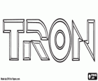 Logo van de eerste film Tron, 1982