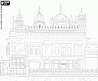 Harmandir Sahib of Gouden Tempel, Sikh Tempel in Amritsar, India