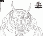 Premo Vulcan, Guardian Bakugan van Gus Grav in New Vestroia