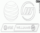 Logo van AT&T Williams, Williams F1