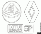 Logo van Lotus Renault GP