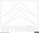 Oude logo van Citroën, Franse merk auto's