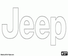 Jeep logo, off-road automerk uit de USA