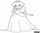 Prinses Peach Toadstool, Prinses van Mushroom Kingdom