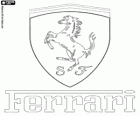 Ferrari-logo, de Italiaanse sportwagen merk