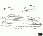 Kleine cruiseschip. Passagiersschip