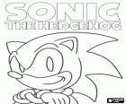 Sonic The Hedgehog, de held van de serie Sonic games van Sega
