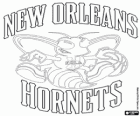 Logo New Orleans Hornets, NBA-team. Southwest Division, Western Conference