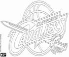 Logo van Cleveland Cavaliers, NBA-team. Central Division, Eastern Conference