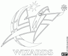 Logo Washington Wizards, NBA-team. Southeast Division, Eastern Conference