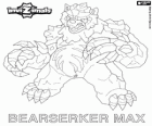 Bearserker Max. Invizimals zoals beren met de rug gevuld met stenen