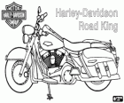 Harley-Davidson Road King. Harley Motor