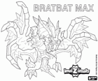 Bratbat Max. Invizimals. De grappenmakers vampiers dat de menselijke mensen schrikken