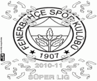Fenerbahçe SK, kampioen van de Turkse voetbalcompetitie, Super Lig 2010-2011