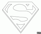 S voor Superman. Superman Emblem