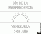 Dag van de Onafhankelijkheid van Venezuela. Op 5 juli ter herdenking van de Verklaring van Onafhankelijkheid van Spanje in 1811