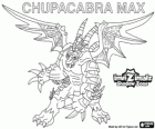 Chupacabra Max. Invizimals Shadow Zone. Dier legende, een vampier die is half vleermuis, half draak