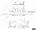 Puzzel van de Red Bull Racing-logo