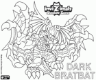 Dark Bratbat. Invizimals Shadow Zone. Horrible vliegende monster