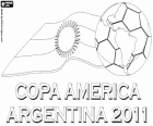 Copa America Argentinië 2011 Logo