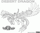 Desert Dragon. Invizimals Shadow Zone. Deze krachtige Dragon regelt de zon en woont in de grotten van de Gobi-woestijn