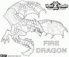 Fire Dragon. Invizimals Shadow Zone. De draken die vuur gooien uit hun mond hebben gevreesd sinds oude tijd