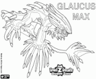 Glaucus Max. Invizimals Shadow Zone. Bijna blindelings vraatzuchtige wezens die leven in het diepe zuiden van de zeeën van China