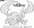 Goldbug Max. Invizimals Shadow Zone. Gouden kever komt uit het oude Egypte van de farao's. Invizimal snel en hard