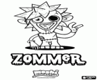 Zommer. Moshi Monsters. Een kleine Frankenstein