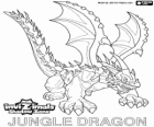 Jungle Dragon. Invizimals Shadow Zone. Draken van de jungle hebben een machtig wapen, een zuur dat spit tegen de vijand