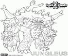 Jungleus. Invizimals Shadow Zone. Guardian Spirit van het bos